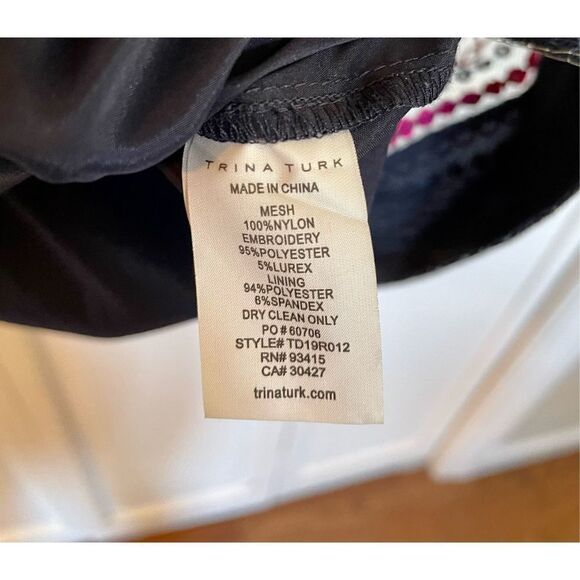 Trina turk breene sequin shift dress size 6 - Picture 6 of 11